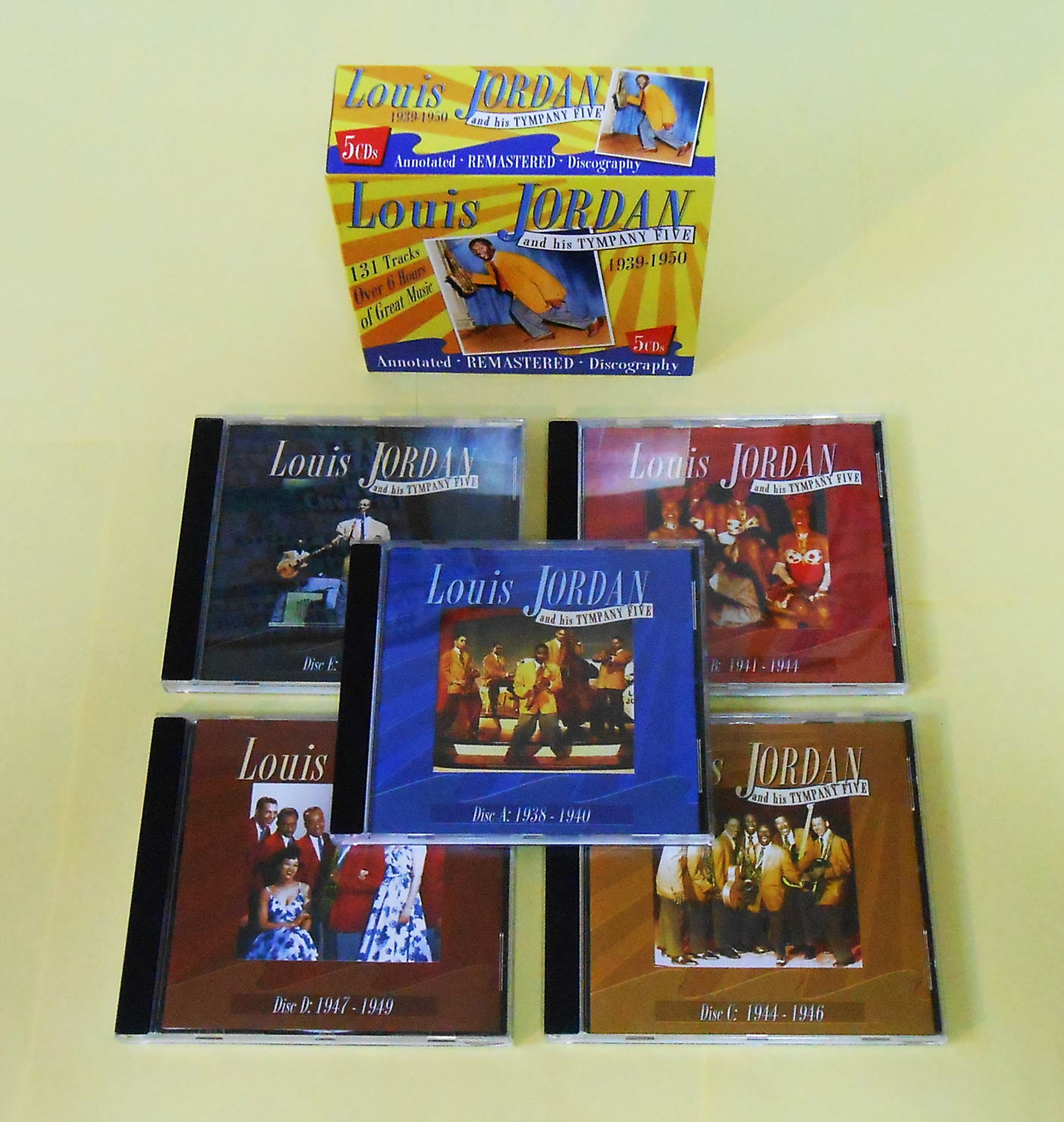 JSPCD905 - Louis Jordan and His Tympany Five