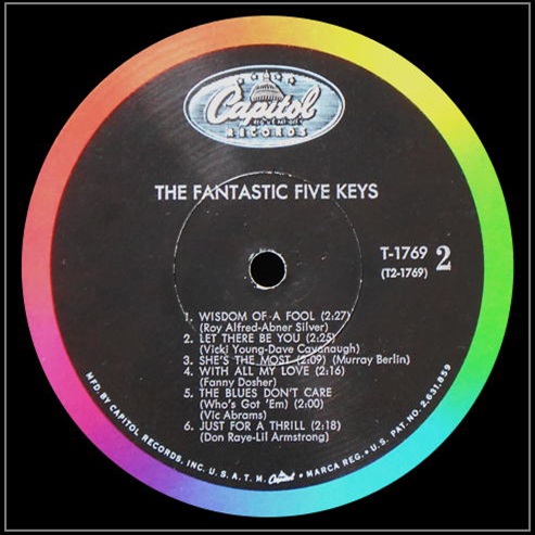 T-1769 - The Fantastic Five Keys Side 2