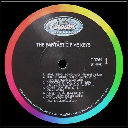 T-1769 - The Fantastic Five Keys Side 1