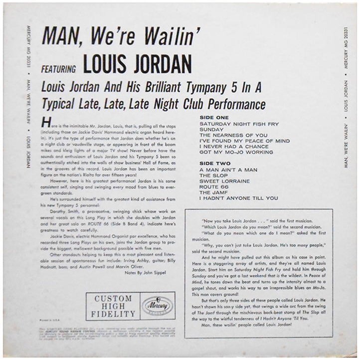 MG 20331 - Man, We're Wailin' Back Cover
