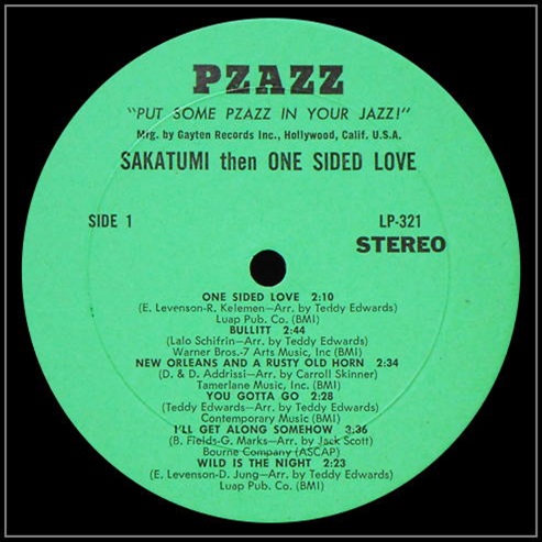 LP 321 - One Sided Love Then Sakatumi Side1