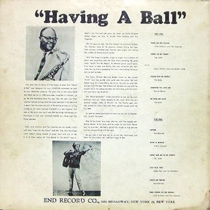 LP-302 - Having A Ball Back Cover