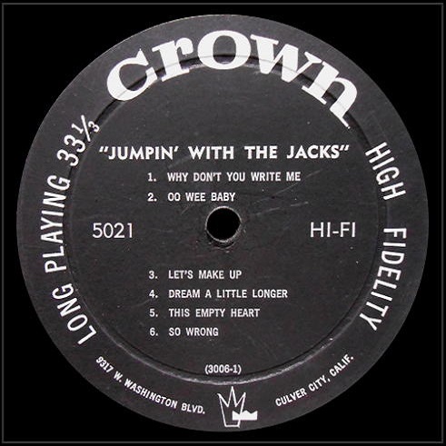 CLP-5021 - Jumpin' With The Jacks Side 1