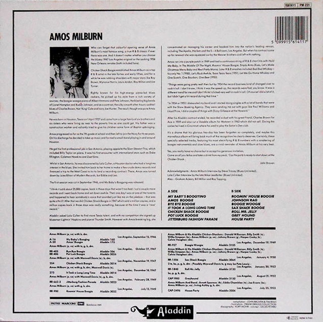 Aladdin 1561411 - Chicken Shack Boogie Back Cover