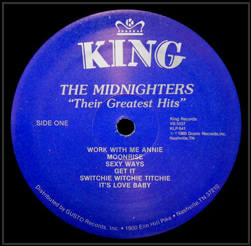 Federal 541 - The Midnighters Their Greatest Hits