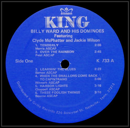 733 - Billy Ward and His Dominoes, Featuring Clyde McPhatter and Jackie Wilson