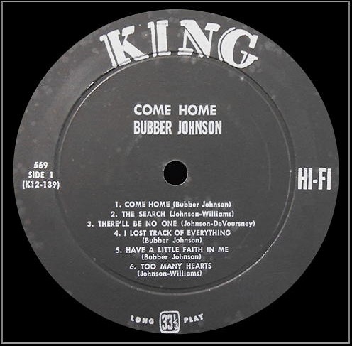 King 569 - Come Home Side 1