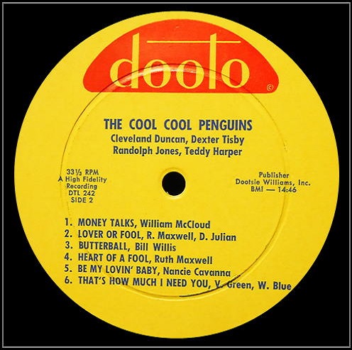 DTL-242 - The Cool, Cool Penguins Side 2